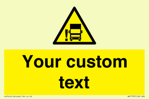 Custom warning blindspot